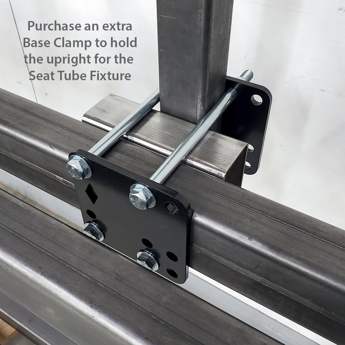 Purchase an extra Base Clamp for the Seat Tube Fixture upright