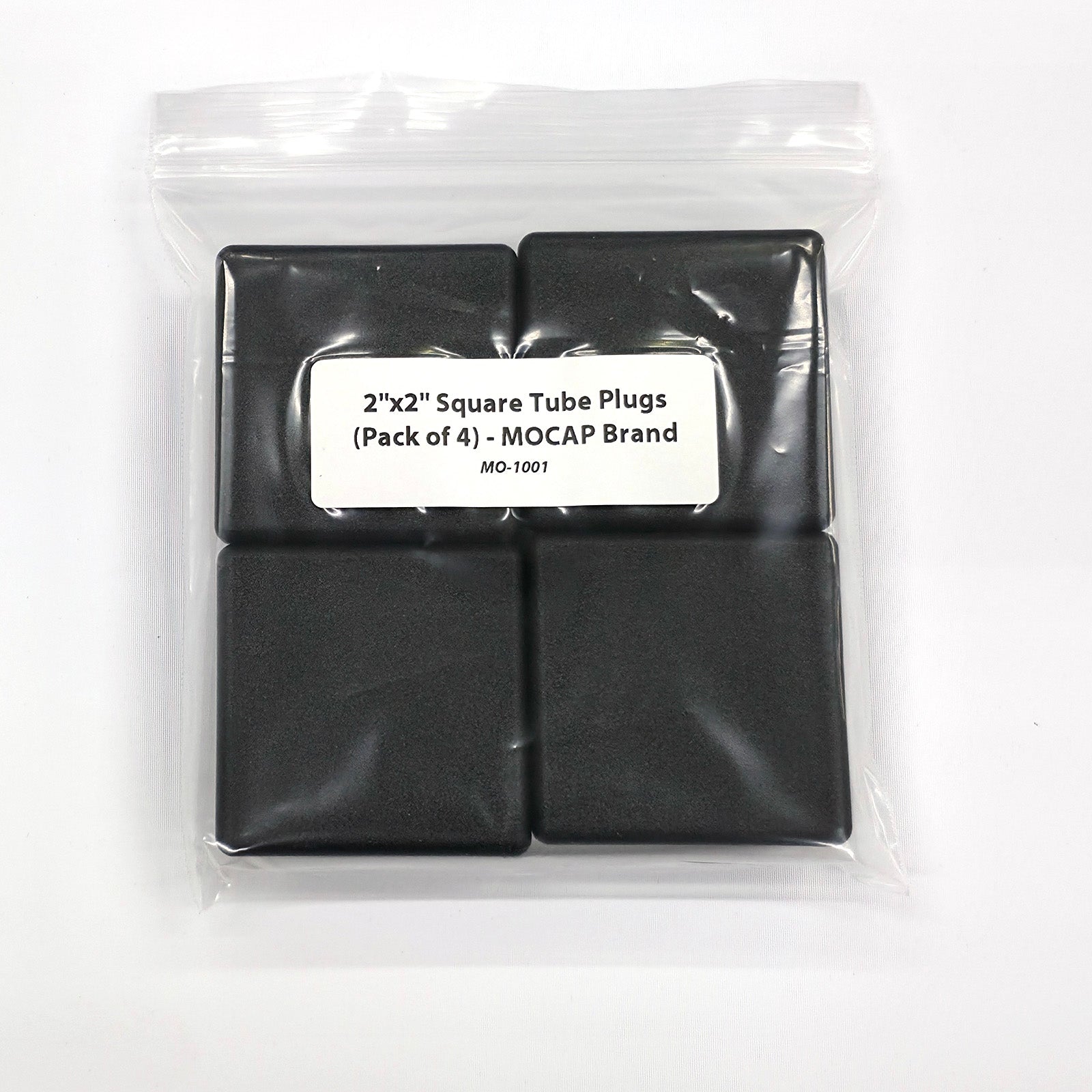 2"x2" Square Tube Plugs (Pack of 4) - MOCAP Brand