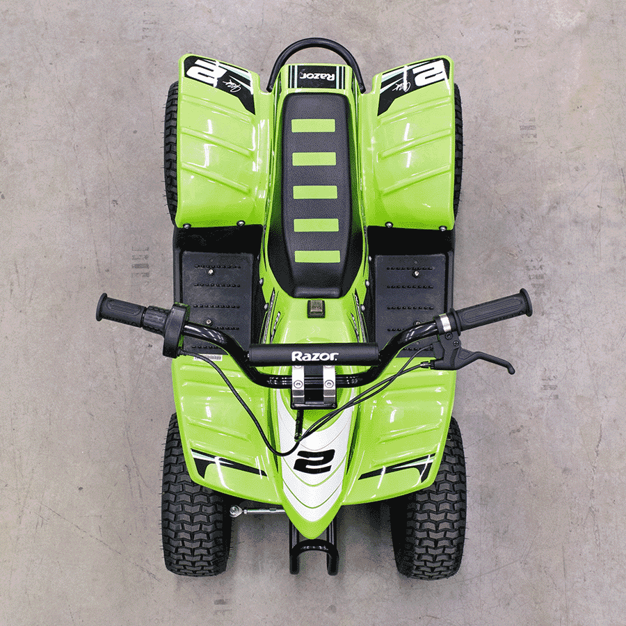 Chop Source Dirt Quad Wheel Spacers - Before and After - Narrow and Wider