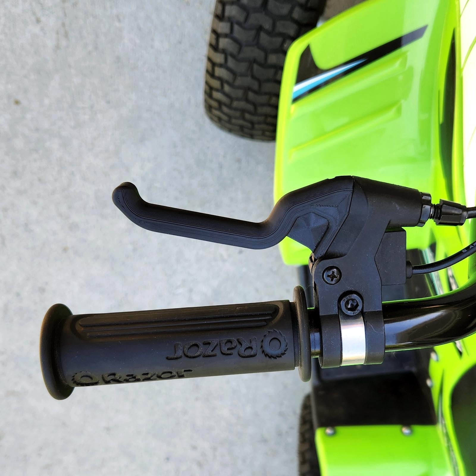 Razor Short-Reach Brake Lever - Black - Left | Chop Source