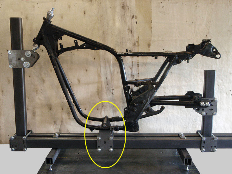 Chop Source Frame Jig Center Fixture Assembled