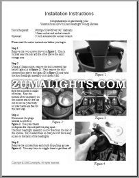 Yamaha Zuma Dual Headlight Harness (2-stroke 49cc, 2002-2011)