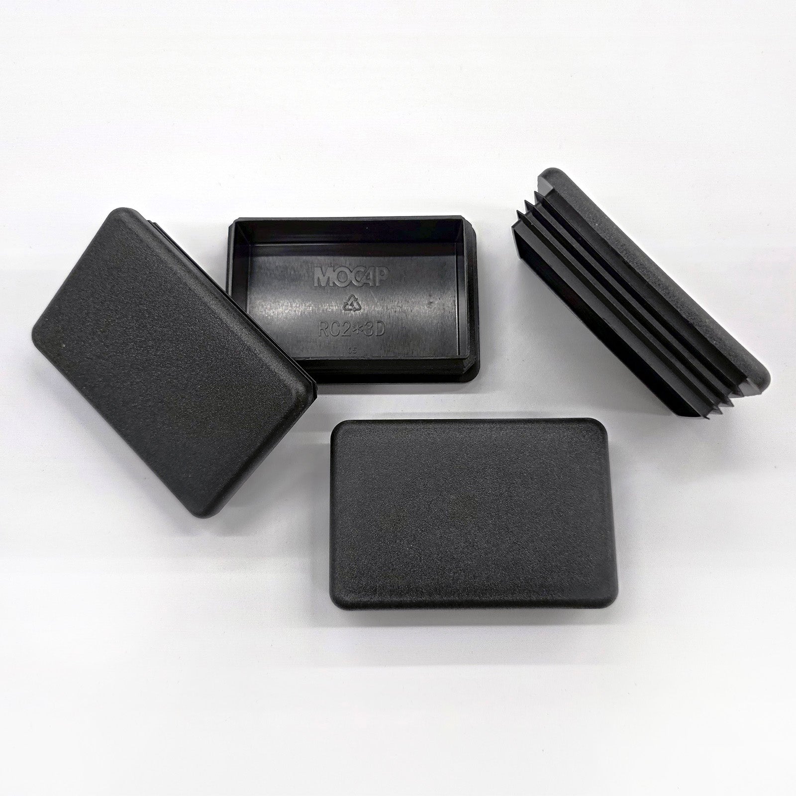 2"x3" Rectangle Tube Plugs (Pack of 4) - MOCAP Brand
