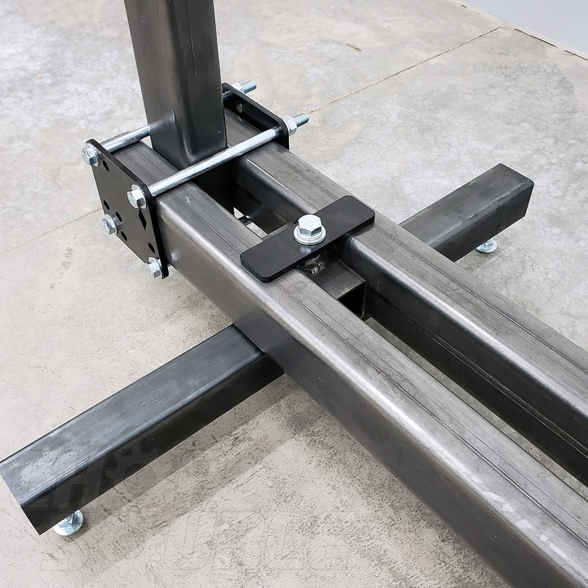 Building a bike top frame without a jig