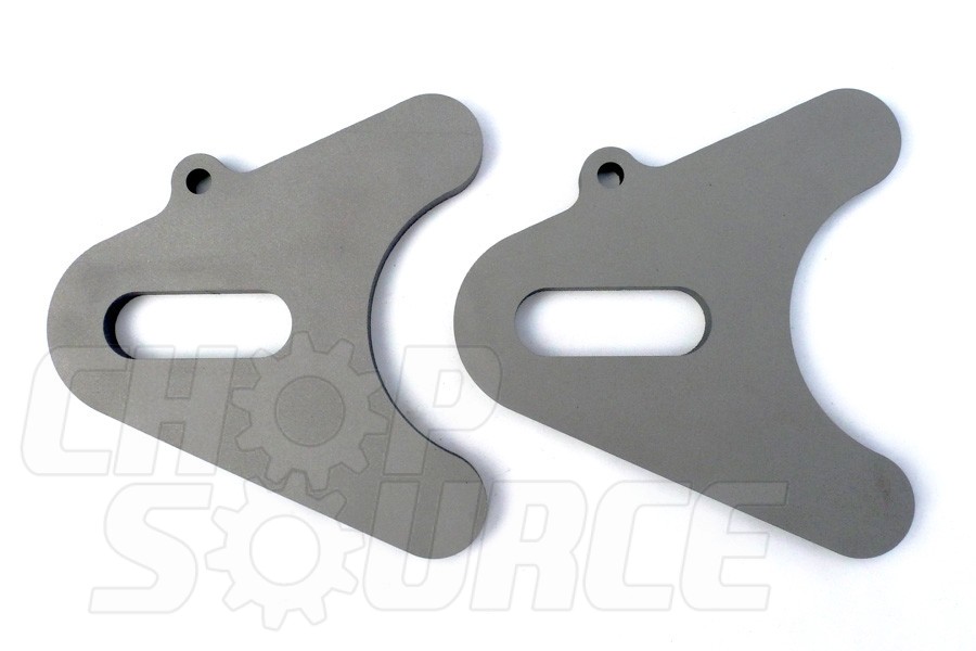 Chopper Axle Plate Set - Style A - 20mm