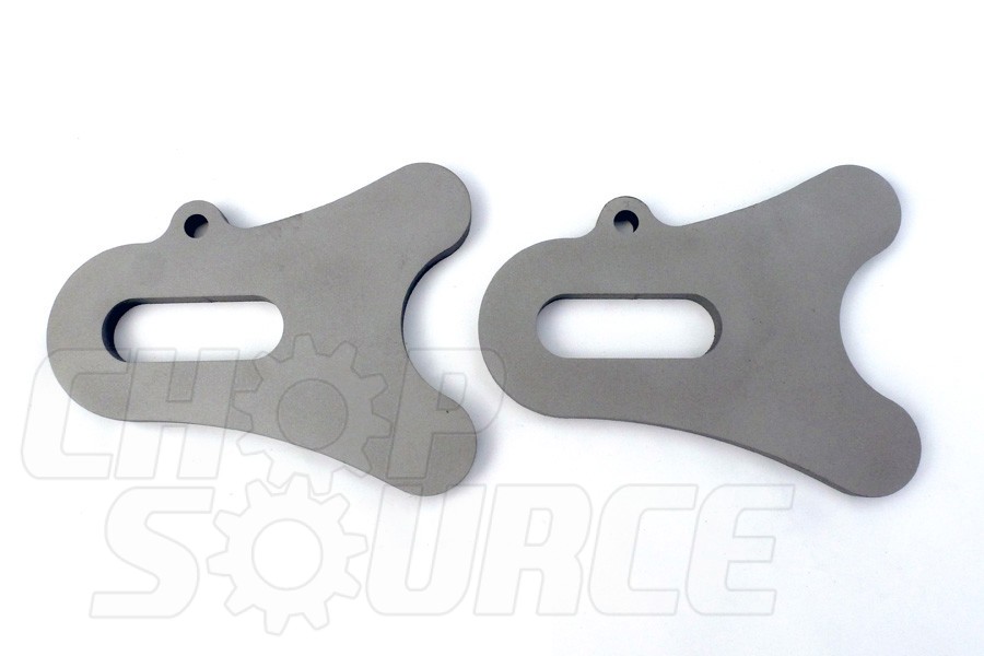 Chopper Axle Plate Set - Style C - 20mm