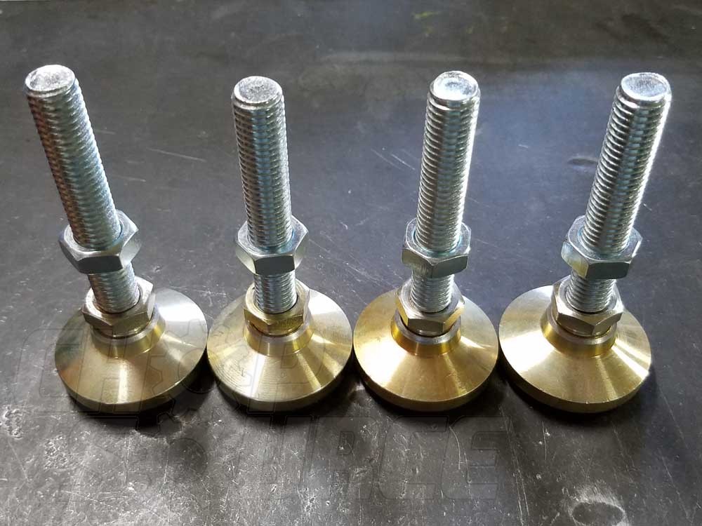 Swivel Leveling Mounts (Feet)