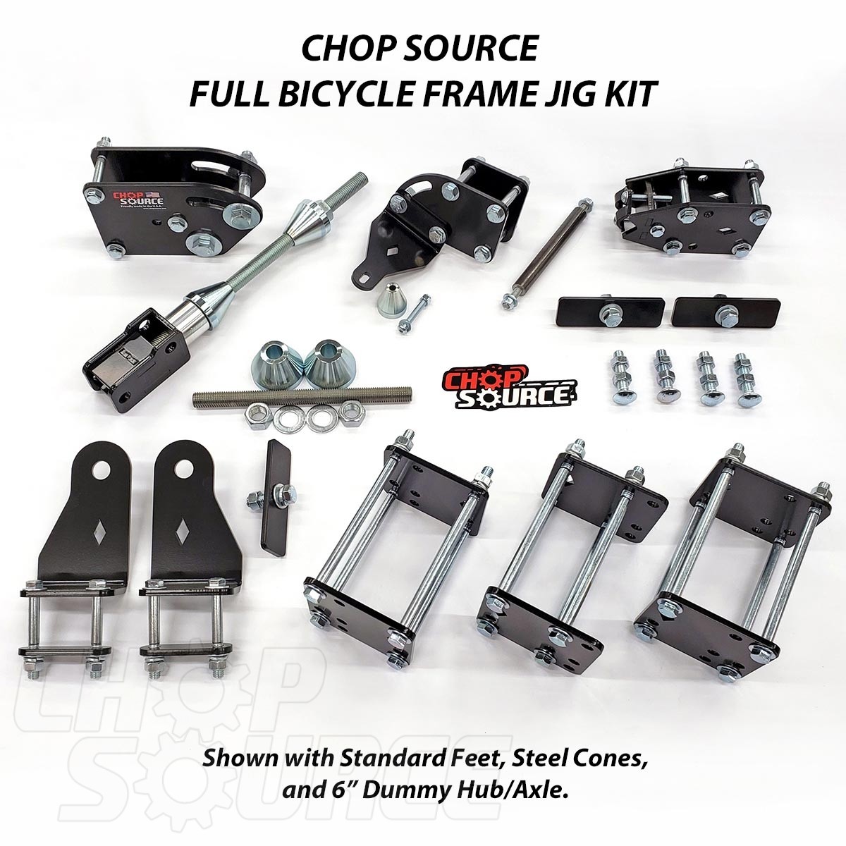 Chop Source - Full Bicycle Frame Jig Kit (Welding Jig / Fixture)