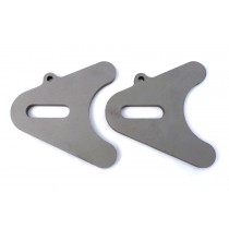 Chopper Axle Plate Set - Style A - 17mm