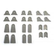 Chop Source Motorcycle Frame Mounting Tab Set