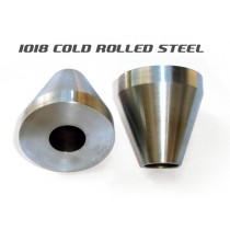 Frame Jig Neck Cones - 1018 Mild Steel - Pair (Neck Cones)