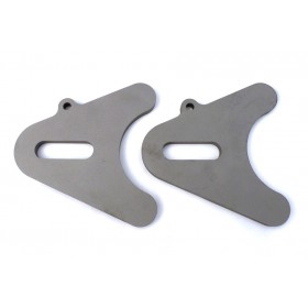 Chopper Axle Plate Set - Style A - 17mm