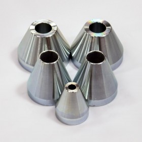Bicycle Frame Jig/Fixture Centering Cone Set - Stainless Steel
