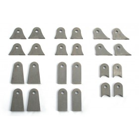 Mounting Tab Set - 4 of each Style - 24 Total