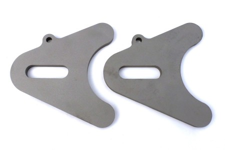 Chopper Axle Plate Set - Style A - 17mm