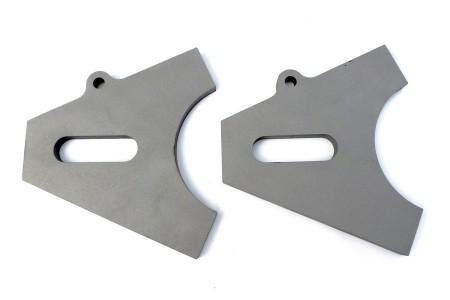 Chopper Axle Plate Set - Style B - 3/4".