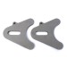 Chopper Axle Plate Set - Style A - 17mm