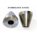 Head Tube Cones (for Bicycle Frame Jig/Fixture) - Stainless Steel - Pair 