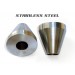 Frame Jig Neck Cones - Stainless Steel - Pair