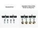 Choose Standard Feet or Heavy Duty Swivel Leveling Feet