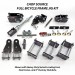 Chop Source Full Bicycle Frame Jig Kit / Fixtures with Heavy Duty Swivel Feet Upgrade